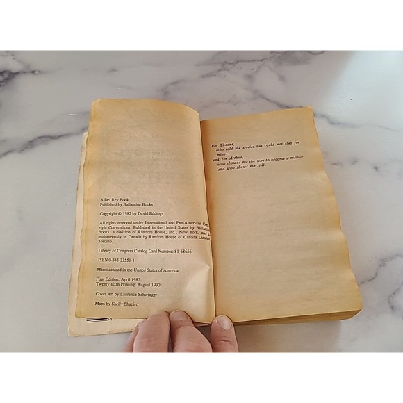 The Belgariad Ser.: Pawn of Prophecy by David Eddings (1986, Mass Market) - Picture 4 of 10